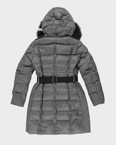Vintage 2000's Women's Burberry Insulated Hooded Puffer Parka Jacket - S