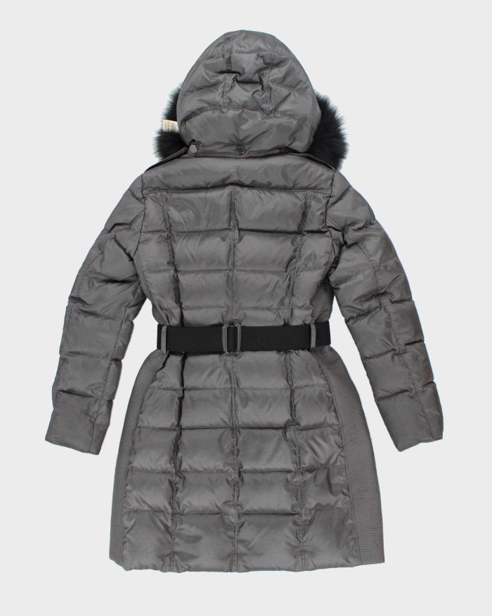 Vintage 2000's Women's Burberry Insulated Hooded Puffer Parka Jacket S