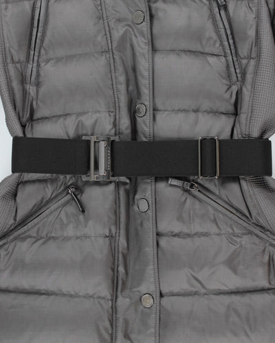 Vintage 2000's Women's Burberry Insulated Hooded Puffer Parka Jacket - S