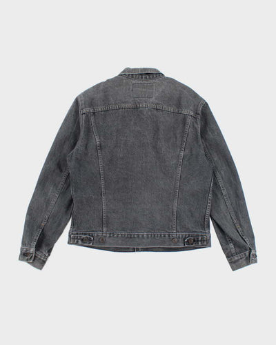 Vintage 90's Levi's Grey Stone Wash Denim Jacket - M