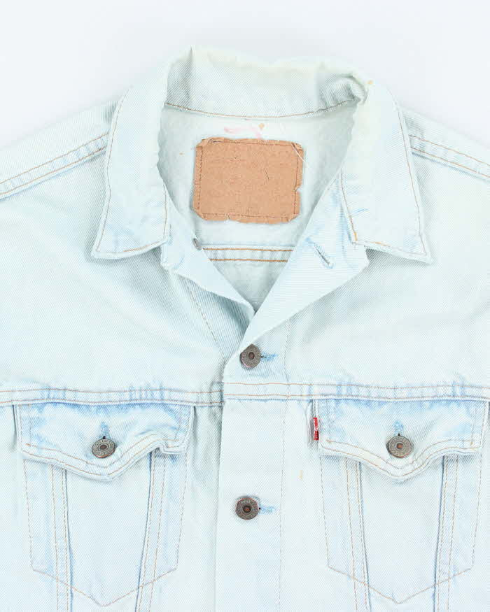 Vintage 90's Levi's Ultra Lightwash Denim Jacket - L