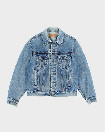 Vintage 90's Levi's Faded Medium Wash Denim Jacket - S