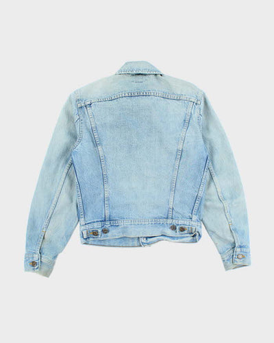 Vintage 80's Lee Ultra Light Wash Denim Jacket - S