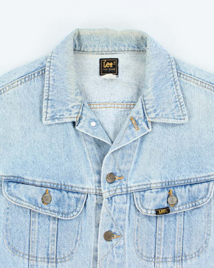 Vintage 80's Lee Medium Wash Denim Jacket - XL