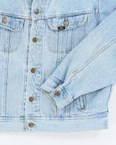 Vintage 80's Lee Medium Wash Denim Jacket - XL