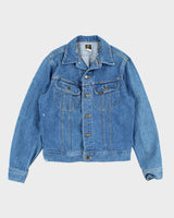Vintage 80's Lee Medium Wash Denim Jacket - M