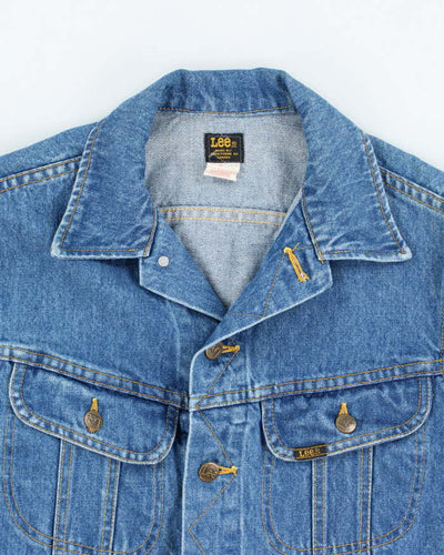 Vintage 80's Lee Medium Wash Denim Jacket - M