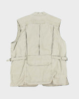 Vintage Eddie Bauer Multi Pocket Fishermen Gilet - M