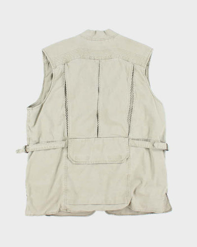 Vintage Eddie Bauer Multi Pocket Fishermen Gilet - M