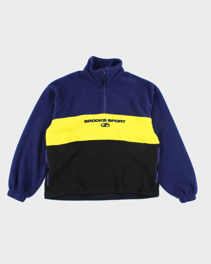 Vintage 2000's Brooks Sport Chunky Quarter Zip Fleece - L