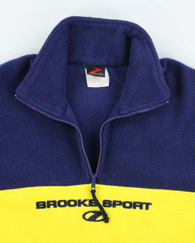 Vintage 2000's Brooks Sport Chunky Quarter Zip Fleece - L