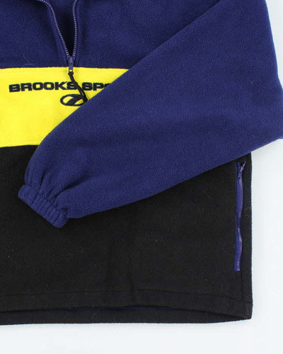 Vintage 2000's Brooks Sport Chunky Quarter Zip Fleece - L