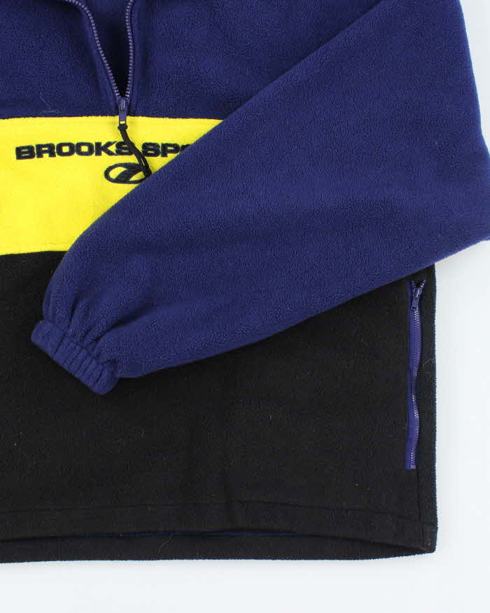 Vintage 2000's Brooks Sport Chunky Quarter Zip Fleece - L