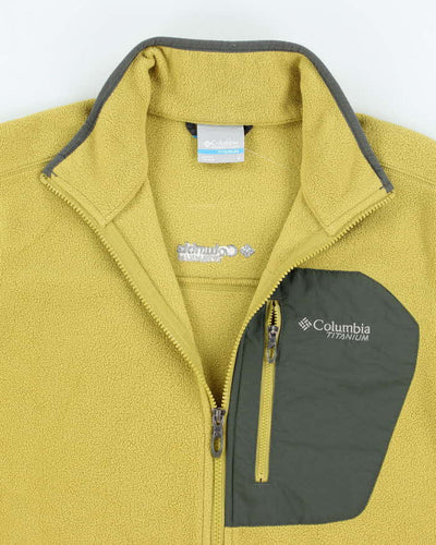 Vintage 2000's Columbia Titanium Full Zip Fleece - S