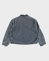 Vintage 00s Carhartt Navy Fleece Lined Workwear Jacket - 2XL Tall
