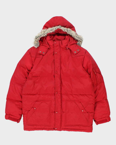 Vintage 90's Baleno Heavyweight Insulated Hooded Puffer Jacket - XL