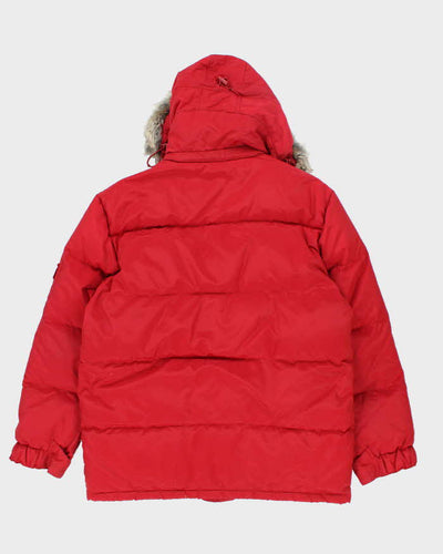Vintage 90's Baleno Heavyweight Insulated Hooded Puffer Jacket - XL