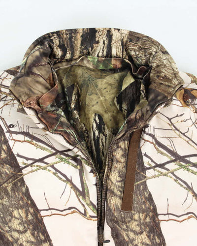 Vintage 2000's Yukon Gear Reversible Camouflage Insulated Jacket - XL