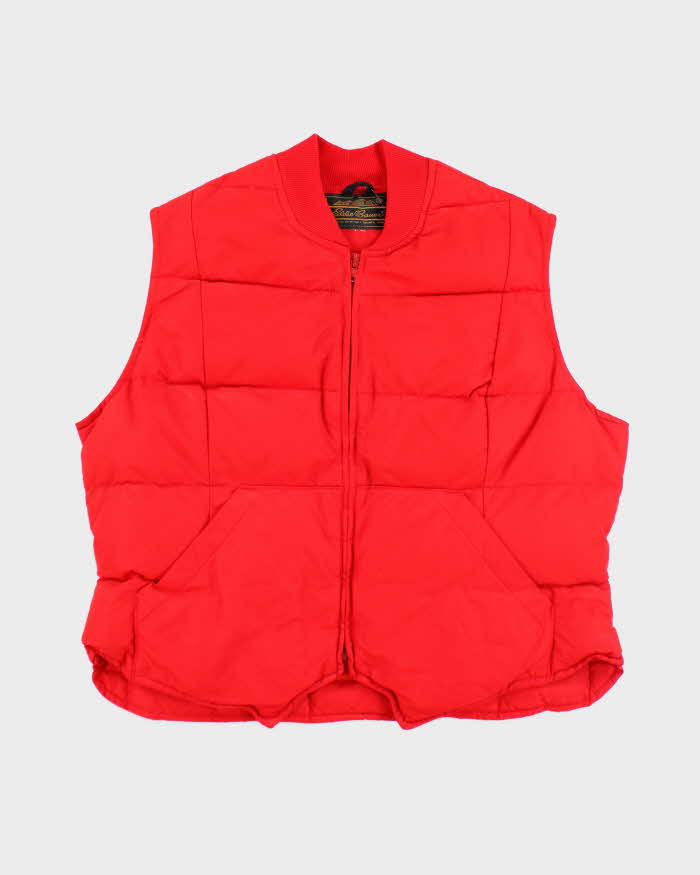 Vintage 90's Eddie Bauer Lightweight Sleeveless Puffer Vest - M