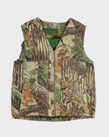 Vintage 90's Camouflage Multi Pocket Sleeveless Vest - L