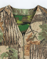 Vintage 90's Camouflage Multi Pocket Sleeveless Vest - L