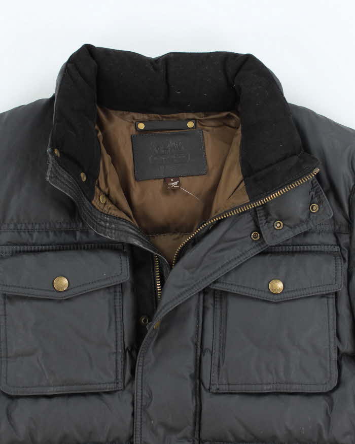 Vintage 2000's Coach Waxed Insulated Puffer Jacket - M