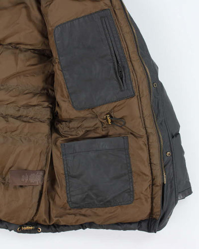 Vintage 2000's Coach Waxed Insulated Puffer Jacket - M