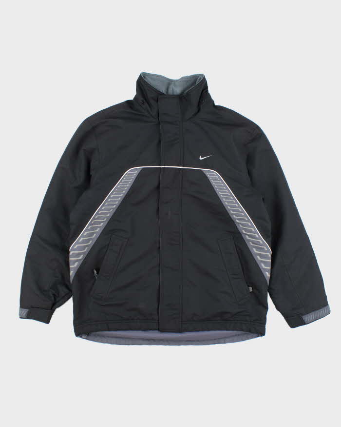 Vintage 2000's Nike Insulated Patterned Zip Up Jacket - S
