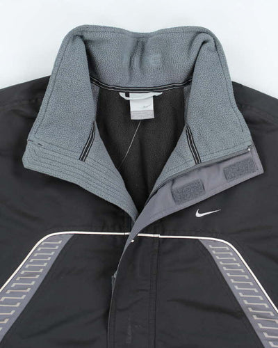 Vintage 2000's Nike Insulated Patterned Zip Up Jacket - S