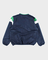 Vintage NHL Vancouver Canucks Hockey Lightweight Pullover Windbreaker Jacket - XXL