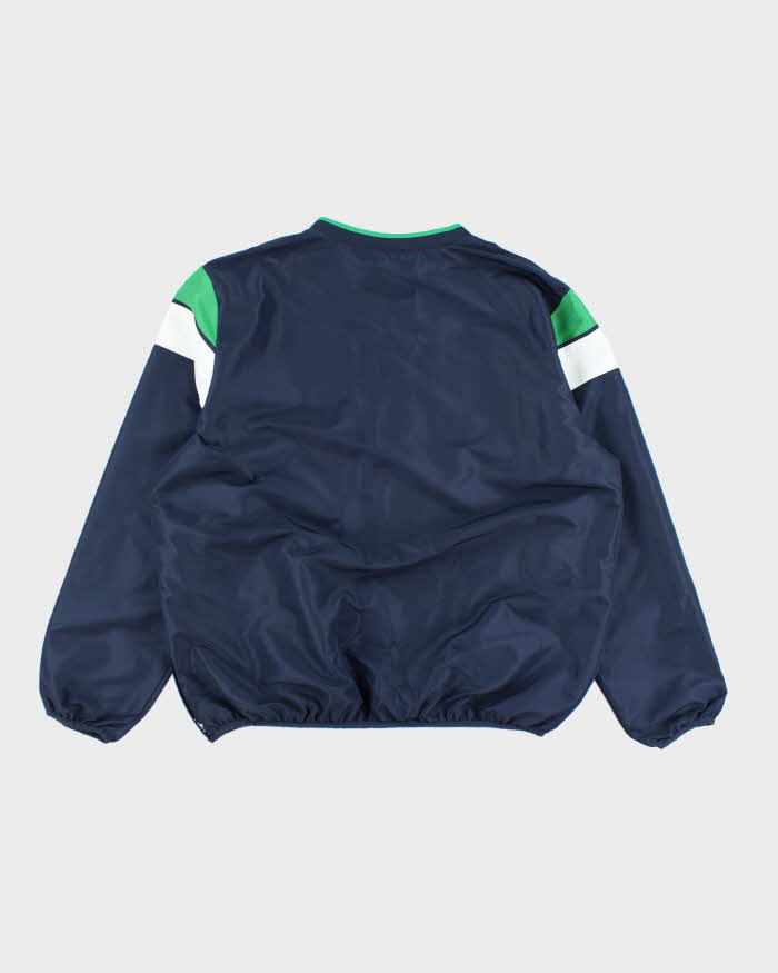 Vintage NHL Vancouver Canucks Hockey Lightweight Pullover Windbreaker Jacket - XXL