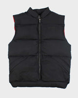Vintage 90's Adidas Blackout Insulated Puffer Gilet - M