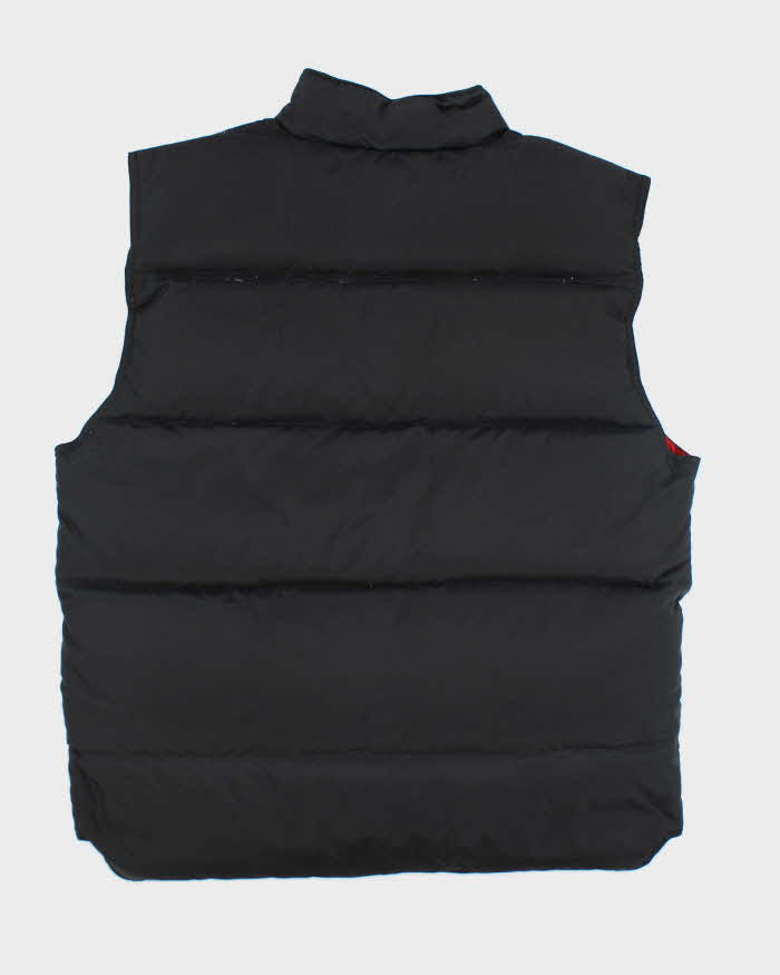 Vintage 90's Adidas Blackout Insulated Puffer Gilet - M