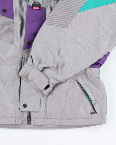 Vintage 80's Heavyweight Multi Pocket Ski Jacket - M