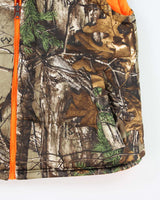Vintage Y2K Real Tree Camouflage Insulated Gilet - M
