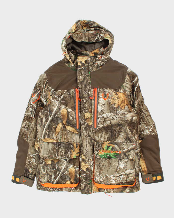 Vintage 2000's Real Tree Heavyweight Hooded Utility Jacket - L