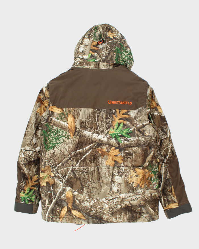 Vintage 2000's Real Tree Heavyweight Hooded Utility Jacket - L