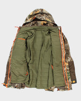 Vintage 2000's Real Tree Heavyweight Hooded Utility Jacket - L