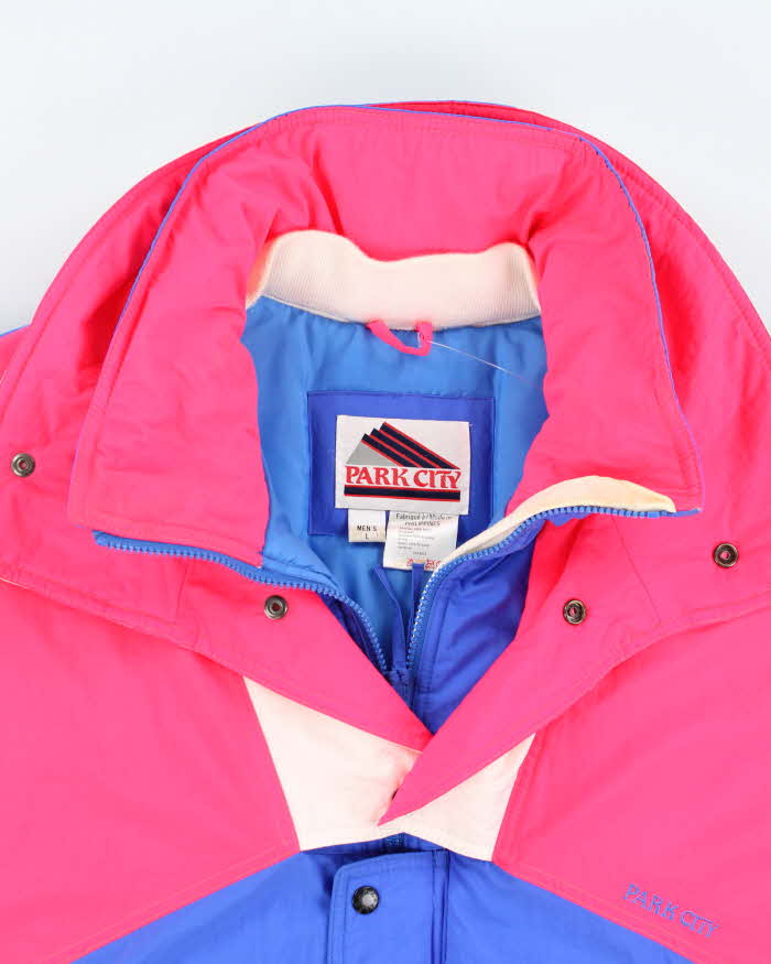 Vintage 80's Park City Heavyweight Insulated Funnel Neck Jacket - L