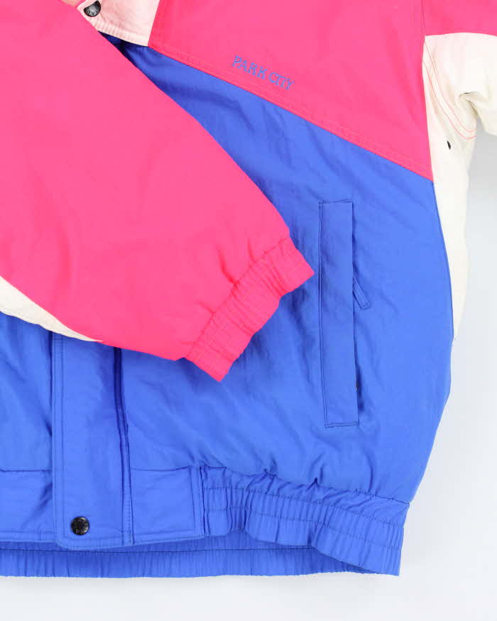 Vintage 80's Park City Heavyweight Insulated Funnel Neck Jacket - L