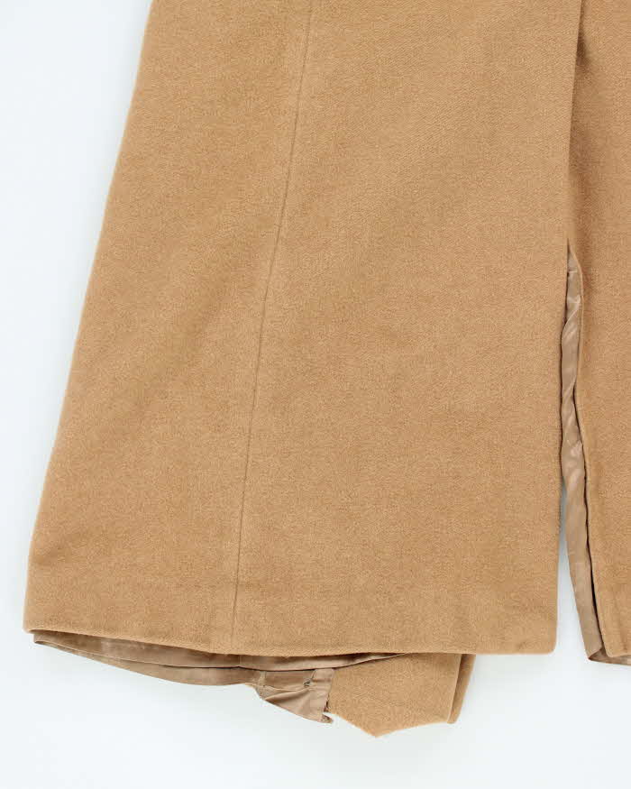 Vintage 80's Aquascutum Wool &amp; Cashmere Blend Overcoat - L