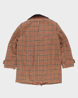 Vintage 50's Pendleton Heavyweight Fur Collar Overcoat - L
