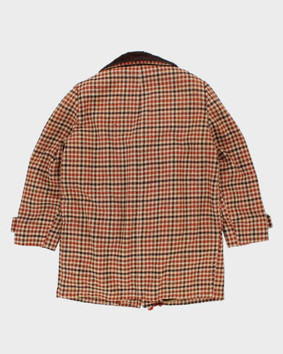 Vintage 50's Pendleton Heavyweight Fur Collar Overcoat - L