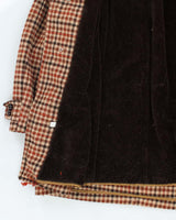 Vintage 50's Pendleton Heavyweight Fur Collar Overcoat - L