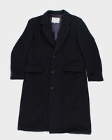Vintage Wool &amp; Cashmere Heavyweight Double Breasted Coat - L