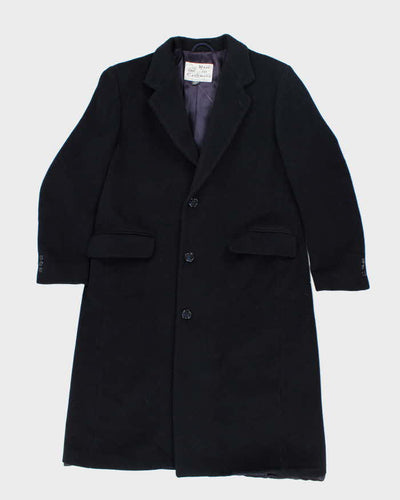 Vintage Wool & Cashmere Heavyweight Double Breasted Coat - L