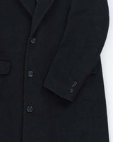Vintage Wool &amp; Cashmere Heavyweight Double Breasted Coat - L