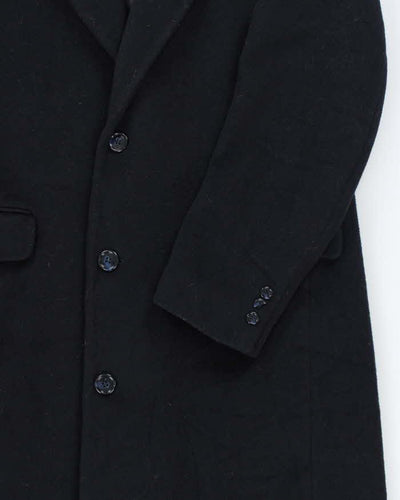 Vintage Wool & Cashmere Heavyweight Double Breasted Coat - L