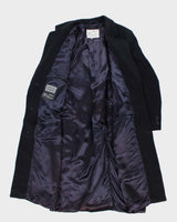 Vintage Wool &amp; Cashmere Heavyweight Double Breasted Coat - L