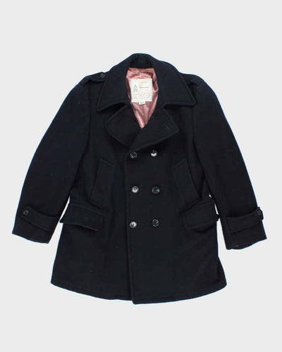 Vintage 80's London Fog Double Breasted Pea Coat - M
